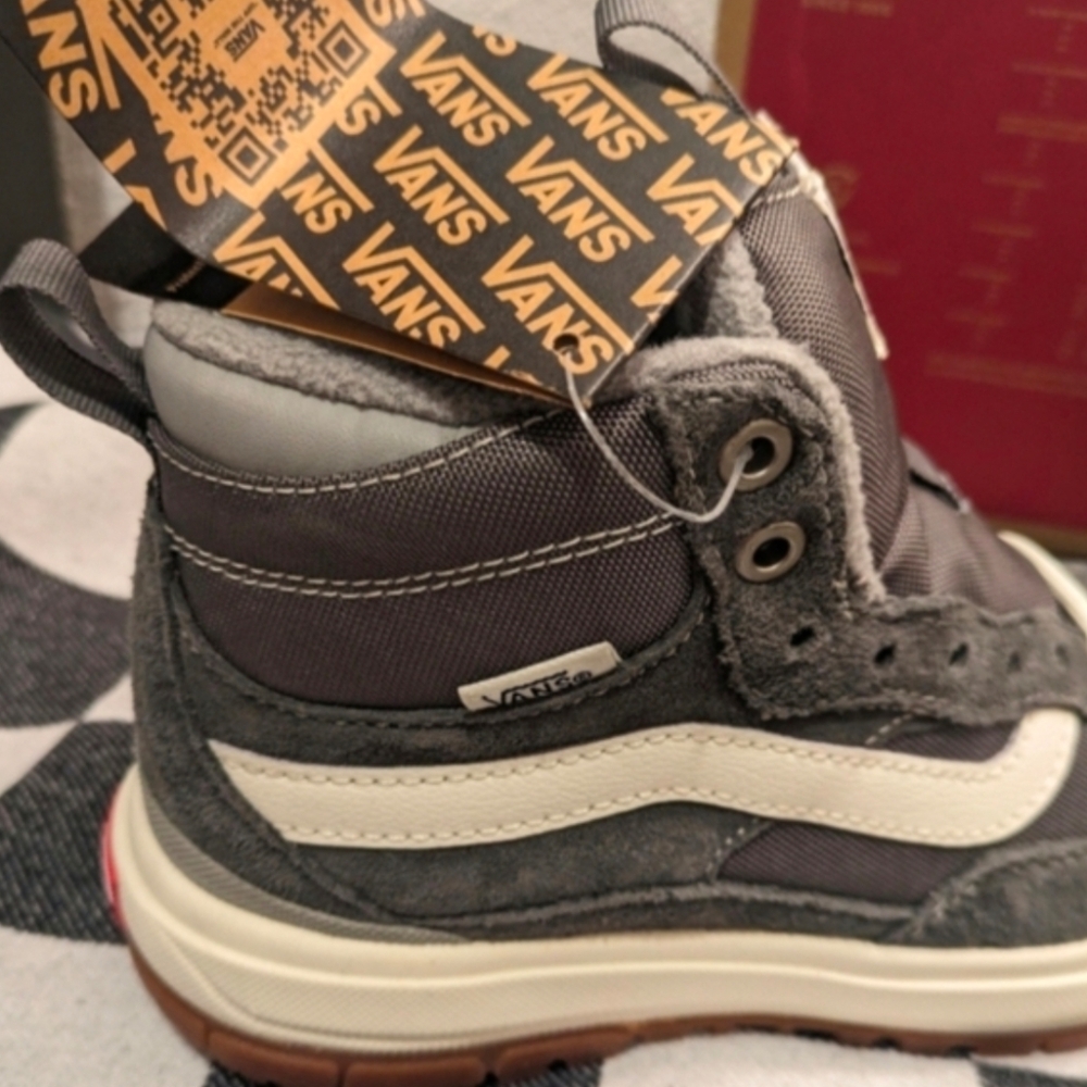 Vans Ultrarange Exo Hi Women 5.5 Pewter Drizzle PrimaLoft Insulated 012026 - Picture 3 of 10